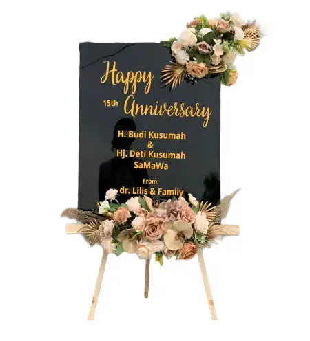 Papan Bunga Akrilik Leuwibudah